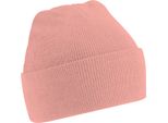 Cappello / Berretto Unisex In Maglia Beechfield, Extra Soft RW210 (Taglia Unica) (Rose)