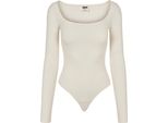Urban Classics Donna - Body Sand Organico A Maniche Lunghe - 4XL