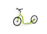 Yedoo Dragstr Sport Alloy Scooter - Per Adulti E Ragazzi, Fino A 150 Kg, Con Pneumatici 20/20 E Manubrio Regolabile Verde