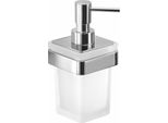 Sapho Gedy Samoa - Distributore Di Sapone Con Supporto, Vetro Satinato/Cromo A88113