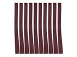 Nastro Abrasivo, 760 X 25 Mm, 76,2 X 2,5 Cm, Nastro Abrasivo Per Levigatrice A Nastro, Grana 60-180, 10 Pezzi (60#)