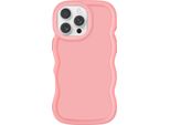 Avizar, Iphone 16 Pro Max Custodia In Silicone Serie Antishock Candy, Rosa