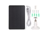 Pannello Solare Per Fotocamera, IP65, Impermeabile, Caricatore Per Fotocamera, 5 V, 4 W, Alta Efficienza Per Micro Usb C