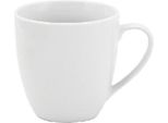 Michelino Tazza Da Caffè 330Ml Serie Amelie In Porcellana Bianca 12 Pezzi