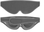 Inf Maschera 3D Regolabile Per Il Sonno - Design A Prese Separate Grigio Scuro