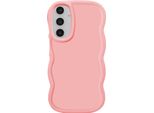 Avizar, Samsung Galaxy S23 Fe Custodia In Silicone Serie Antishock Candy, Rosa