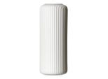 Ritzenhoff Breker Vase Nora , Weiß , Keramik , 10x24x10 cm , Dekoration, Vasen, Keramikvasen