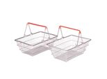 Bigjigs Toys Carrello Della Spesa 2 Pezzi