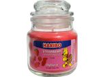 Candela Profumata Haribo Strawberry Happiness Mini, Candela In Vetro, Profumo Di Fragola, 85 G