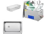Pulitore A Ultrasuoni, Alta Potenza 240W-600W, Grande Capacità Fino A 30L, 22L JPS-80A