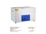 Vevor Pulitore Ad Ultrasuoni, Alta Potenza Ultrasonica, Opzioni Di Grande Capacità, 30L