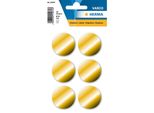 Etichette Herma Decor Oro Ø 32 Mm, Adesivo Permanente