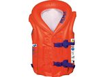 Happy People 18028 - Gilet Gonfiabile Per Imparare A Nuotare Bema® (Arancione) Gilet Di Aiuto Al Galleggiamento Giubbotto Di Salvataggio