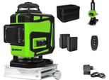 Livella Laser 4D A Raggio Verde, Alta Visibilità, Telecomando, IE16CD