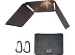 Pannello Solare Portatile Da 35W, Alta Efficienza Di Conversione, Doppia Porta Di Ricarica, Pannello Solare Da 35W