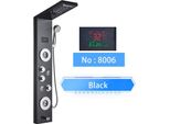 Pannello Doccia A Led, Display Digitale Della Temperatura, Installazione A Parete, Nero 8006