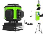 Livella Laser 4D A Raggio Verde, Alta Visibilità, Telecomando, IE12SD DC11G H15