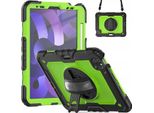 Custodia Per Ipad Air 5/Air 4/Pro 11" Con Tracolla E Supporto Verde"