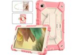 Custodia Per Ipad 10,2" Con Supporto Girevole E Tracolla Rosa"