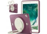 Custodia Per Ipad 9,7 Pollici 2017/2018 Con Supporto E Sostegno Viola