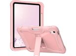 Custodia Per Ipad Air 5/Air 4/Pro 11 Con Supporto E Tracolla Rosa