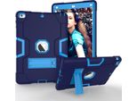 Custodia Per Ipad 9,7" 2018/2017 Armoured Con Supporto Blu"