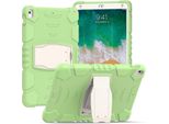 Custodia Blindata Per Ipad 6/Air 2 9,7" Con Supporto Verde"