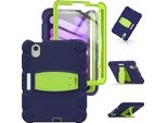 Custodia Per Ipad Mini 6 8,3" Con Supporto E Stilo Blu Navy"