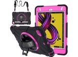 Custodia Per Ipad Mini 5/4 7,9" Blindata Con Supporto Girevole Nero"