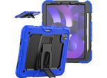 Custodia Per Ipad Air 5/Air 4/Pro 11 Con Tracolla Blu