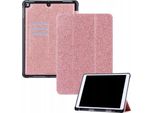 Custodia Per Ipad Pro 9,7"/Air 2/Air 1 Magnetic Brocade Rosa"