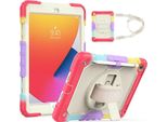 Custodia Per Ipad 8/7 10,2" Con Supporto E Tracolla Colorato"