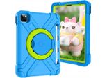 Custodia Per Ipad Air 5/Air 4/Pro 11 Con Supporto Girevole E Penna Stilo Space Blue