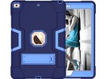 Custodia Per Ipad 6/5 9,7" Blindata Con Supporto Blu"