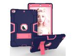 Custodia Blindata Per Ipad 6/5 9,7" Con Supporto Blu Navy"