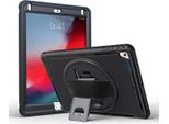 Custodia Per Ipad Air 2/Air/Pro 9,7" Blindata Con Supporto Girevole Nero"
