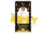 Fondale Fotografico Per Decorazione Ramadan Kareem 180X90Cm