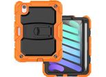 Custodia Per Ipad Mini 6 8,3" Con Supporto E Stilo Arancione"