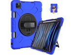 Custodia Per Ipad Pro 5/4/3 12,9" Stand E Supporto Per Stilo Blu"