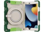 Custodia Per Ipad 6/Air 2 9,7" Con Supporto E Tracolla Verde"