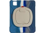 Custodia Blindata Con Supporto Girevole Per Ipad Air 4/5 Da 10,9 Pollici Blu
