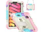 Custodia Per Ipad Mini 6 8,3" Con Supporto E Tracolla Colorato"