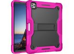 Custodia Per Ipad Pro 5/4/3 12,9" Con Supporto E Stilo Rosa"