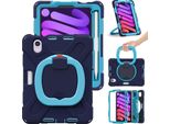 Custodia Per Ipad Pro 12,9" Con Supporto E Stilo Blu Navy"