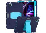 Custodia Per Ipad Pro 12,9" Con Supporto E Porta Stilo Blu"