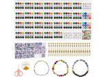 Set Di Perline Fai Da Te Con Lettere Per La Realizzazione Di Braccialetti 3440 Pezzi