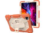 Custodia Per Ipad Air 4/5 10,9" Con Supporto E Tracolla Arancione"