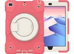 Custodia Per Ipad Mini 5/4 7,9" Con Supporto E Tracolla Rosa"