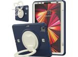 Custodia Per Ipad Air 5/Air 4/Pro 11" Supporto Per Penna Stilo Blu Navy"