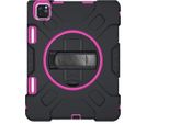 Custodia Blindata Con Supporto Girevole Per Ipad Pro 11 2022/21/20 Nero